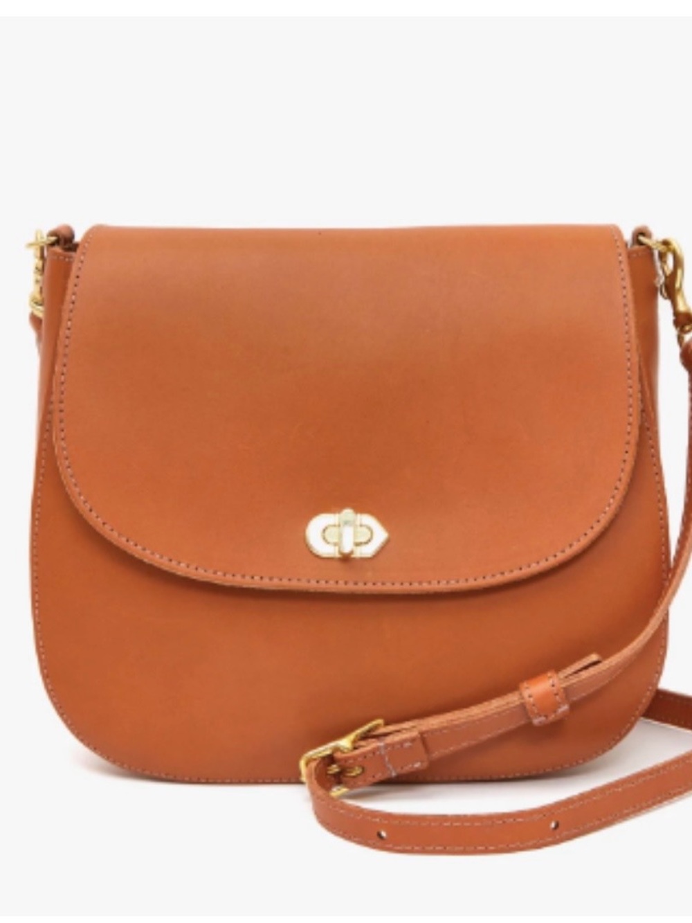 NWT Clare V Louis crossbody - Tan